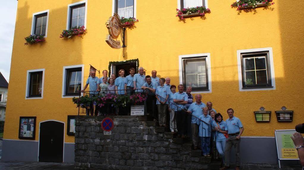 Gasthof 'Zum Alten Turm' Haslach an der Muhl Bagian luar foto