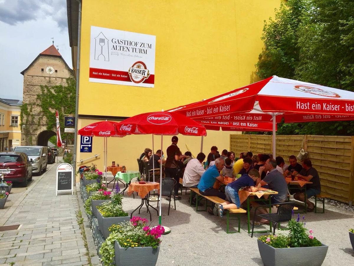 Gasthof 'Zum Alten Turm' Haslach an der Muhl Bagian luar foto